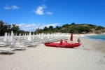 Hoteleigener Strandabschnitt