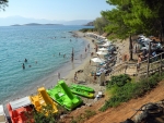 Wasseraktivitäten am Strand