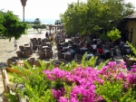 Außenbereich des Restaurants