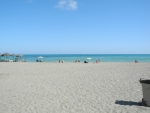 Strand vor dem Hotel