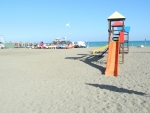 Spielplatz am Strand