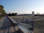 Rampe zum Strand