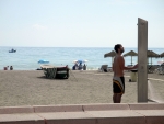 Strand vor dem Hotel