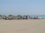 Strand vor dem Hotel