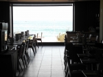 Restaurant mit Meerblick