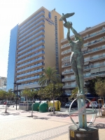 Blick von der Strandpromenade