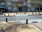 Straße vor dem Hotel