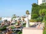 Garten des Hotels