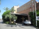 Hotelzufahrt