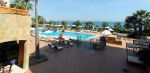Panoramaansicht der Poollandschaft