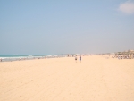 Breiter Sandstrand