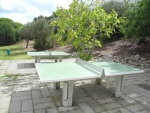 Tischtennis am Spielplatz