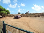 Hotelausgang Richtung Strand
