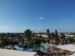 Aussicht auf das Resortgelände