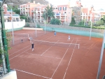 Hoteleigene Tennisplätze