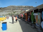 Komplette Infrastruktur am Strand