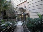 Eingang zum Hotel