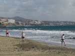Kilometer langer Strand