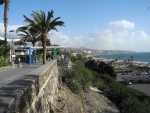 Tiefer liegender Strand