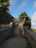 Treppe zum Strand