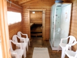 Finnische Bar mit Sauna