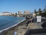 Strandabschnitt vor dem Hotel