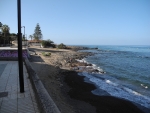 Strandabschnitt vor dem Hotel