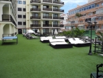 Terrasse auf Bodenniveau
