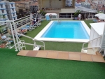 Pool auf dem Dach