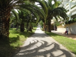 Weg zum Strand