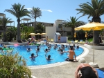 Animation am Pool