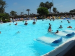 Massagebereich im Pool