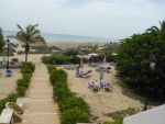 Ausblick von der Hotelterrasse