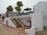 Treppe zum Strand