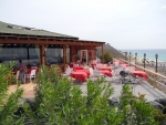 Poolbar mit Ausblick