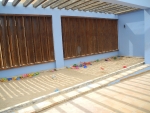 Überdachter Sandkasten