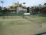 Tennis unter freiem Himmel