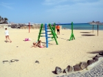 Spielplatz am Strand