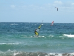 Kite- und Windsurfer