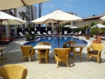 Terrasse am Pool