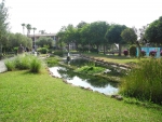 Schöne Gartenanlage