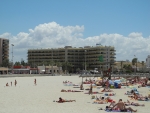 Blick vom Strand