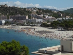 Blick auf den Strand