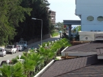 Straße zum Strand
