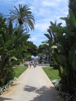 Weg zum Strand