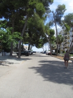 Weg zum Strand