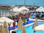Animation am Pool