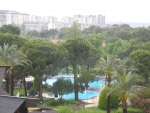 Ausblick vom Balkon