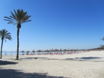 Strand vor dem Hotel