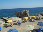 Leihliegen am Strand